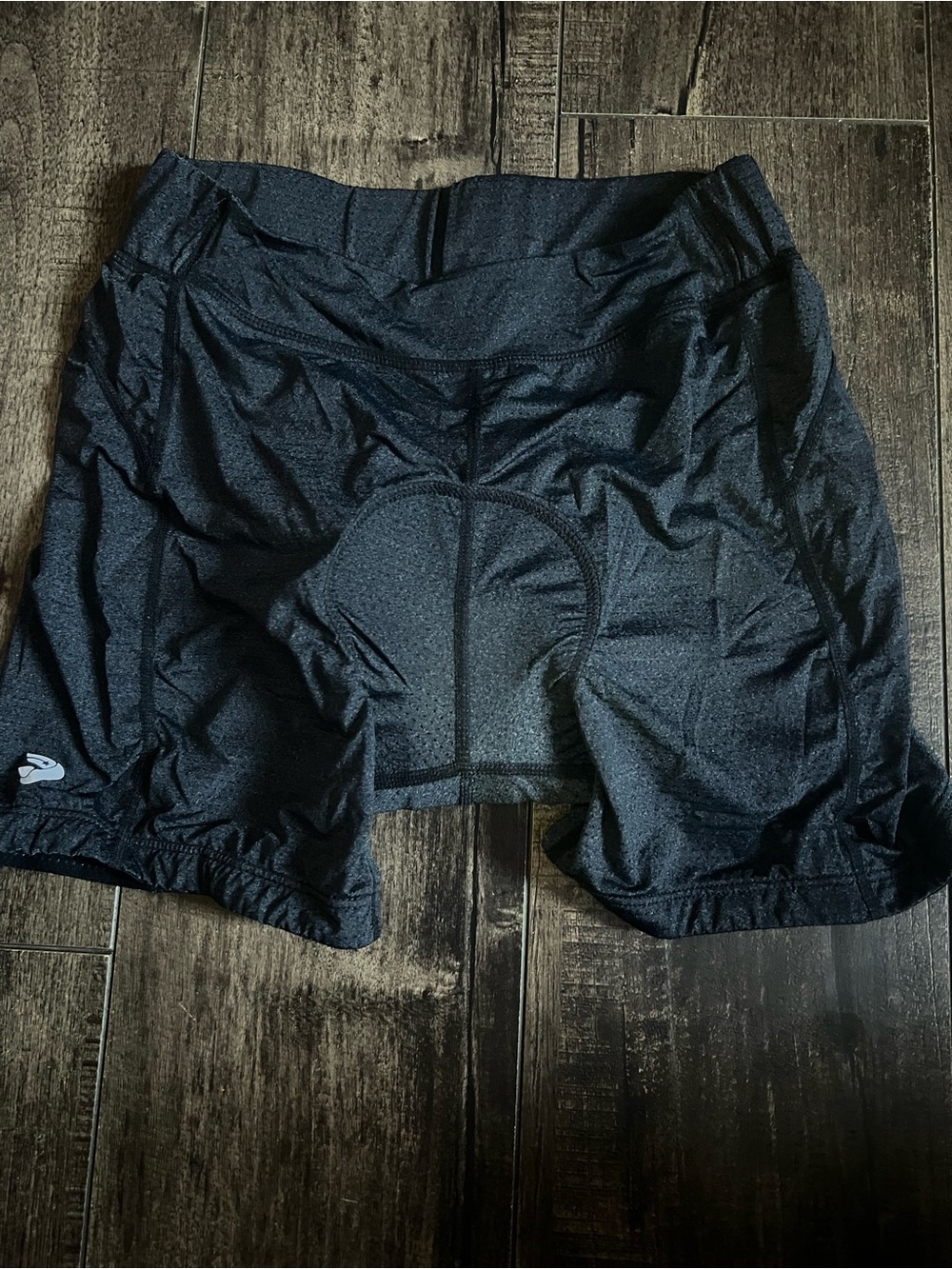 Women’s Black Performance Cycling Shorts with Padded Chamois